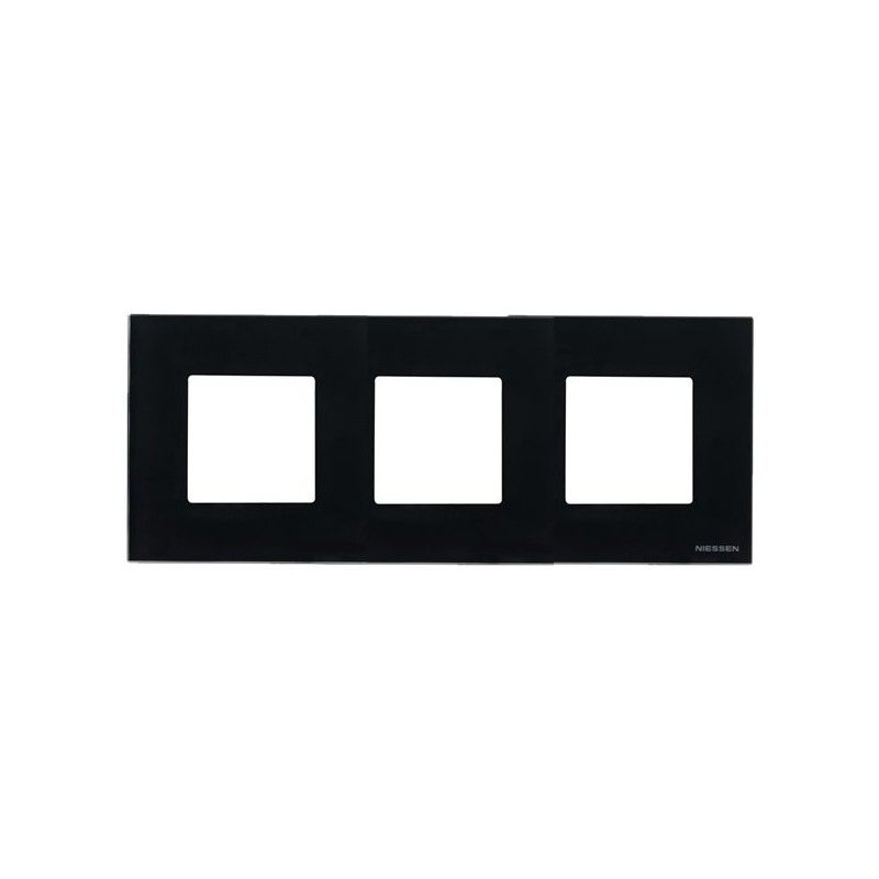 Moldura 4 elementos CRISTAL PRETO NIESSEN ZENIT N2274 CN