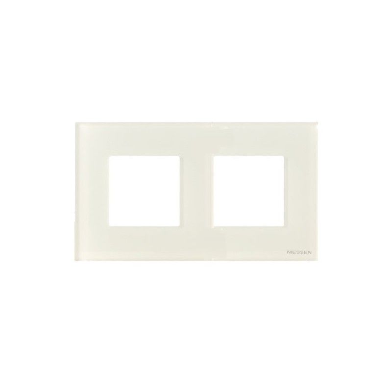 Moldura 2 elementos CRISTAL BRANCO NIESSEN ZENIT N2272 CB