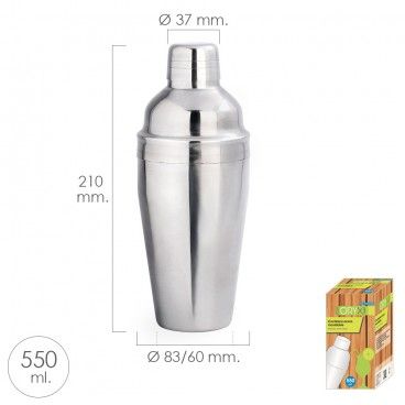 Coqueteleira Inox 550ml