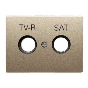 Tapa para toma R/TV-SAT NIESSEN Olas 8450.1 CS