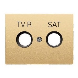 Tapa para toma R/TV-SAT NIESSEN Olas 8450.1 AR
