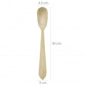 Cuchara Alemana Cocina Madera Oryx 30 cm. 2