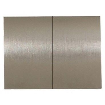 Tecla doble interruptor-conmut NIESSEN Olas 8411 AL