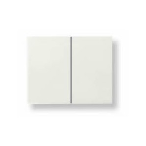 Tecla doble interruptor-conmut NIESSEN Olas 8411 BL