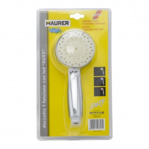 Maneral Ducha Led Indicador Temperatura Ø 11 cm. 2
