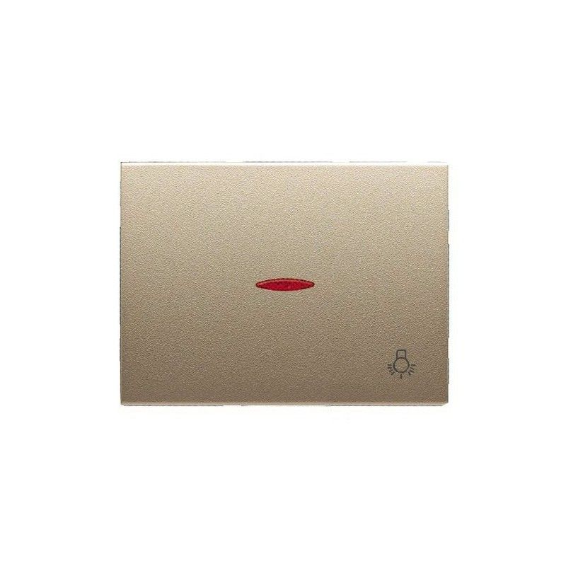 Tecla pulsador luz c/visor NIESSEN Olas 8404.4 CS