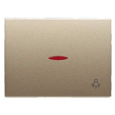 Tecla pulsador luz luminoso NIESSEN Olas 8404.4 CS