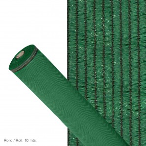 Malha de Sombreamento 90% Verde Claro 1,0 metros Rolo 10...