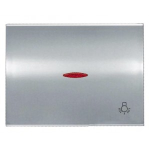 Tecla pulsador luz luminoso NIESSEN Olas 8404.4 TT