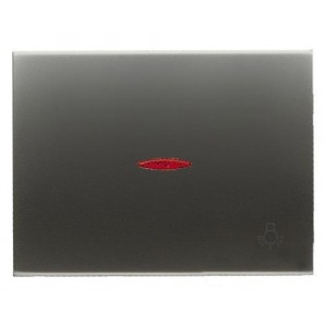 Tecla pulsador luz luminoso NIESSEN Olas 8404.4 AP