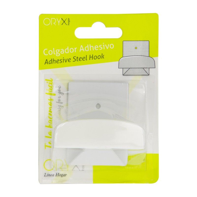 Cabide Adesivo Cabide Aço Inox Cor Branco