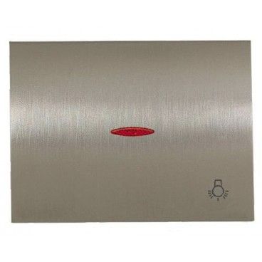 Tecla pulsador luz luminoso NIESSEN Olas 8404.4 AL