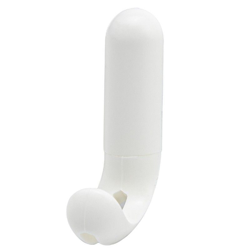 Cabide adesivo / parafusável branco