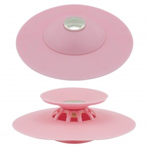 Rolha universal de silicone para pia de banheira com...