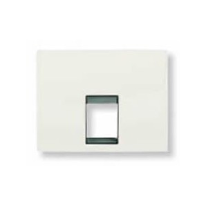 Tapa 1 conector RJ45 NIESSEN Olas 8418.1 BL
