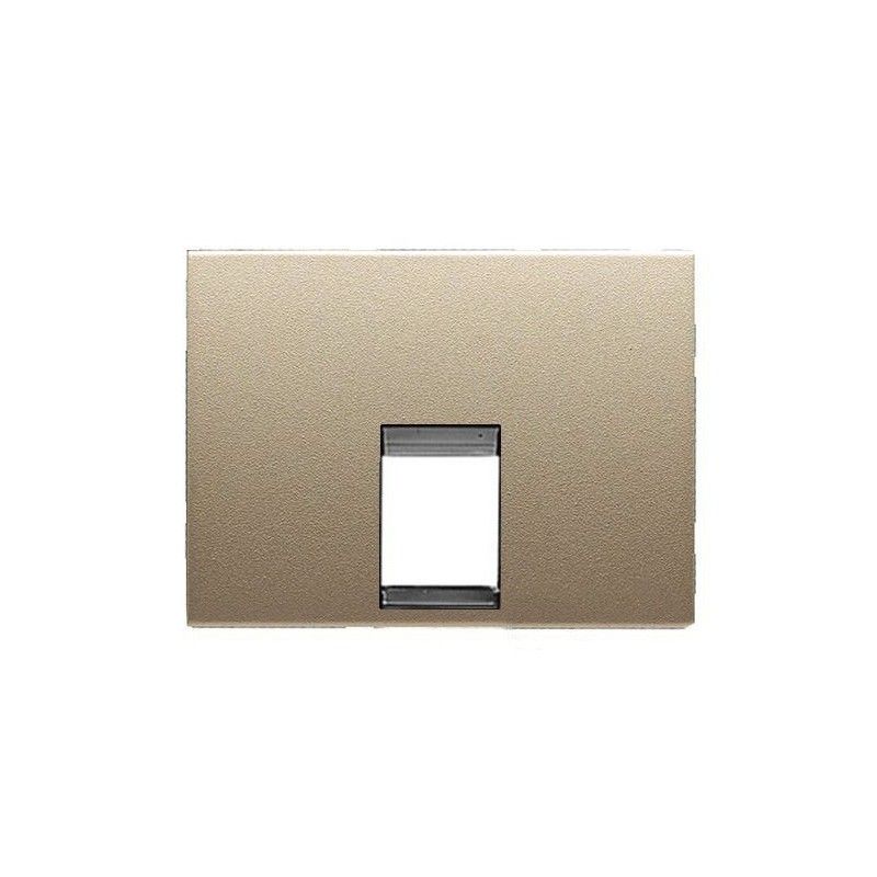 Tapa 1 conector RJ45 NIESSEN Olas 8418.1 CS