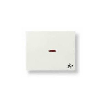Botão de luz luminosa BRANCO NIESSEN Olas 8404.4 BL