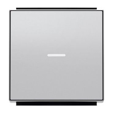 Chave interruptora com PRATA luminosa NIESSEN SKY 8501.3 PL