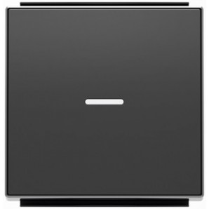 Chave interruptora com luminoso BLACK SOFT NIESSEN SKY...
