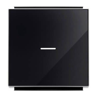 Chave interruptora com luminoso CRISTAL PRETO NIESSEN SKY 8501.3 CN