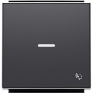 Tecla pulsador timbre c/visor ns NIESSEN 8504.3 NS NIESSEN SKY 8504.3 NS