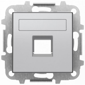 Tapa 1 conector RJ11-RJ45 NIESSEN 8518.1 PL NIESSEN SKY 8518.1 PL
