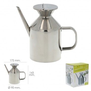 Frasco de Óleo Inox "Clássico" 375ml.