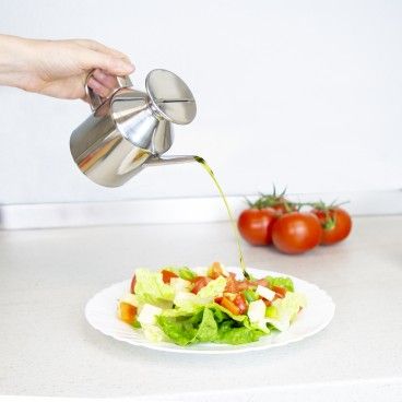 Frasco de Óleo Inox "Clássico" 375ml.