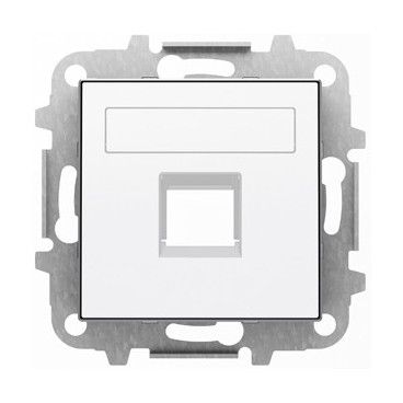 Tapa 1 conector con persiana bl NIESSEN 8518.1 BL NIESSEN SKY 8518.1 BL