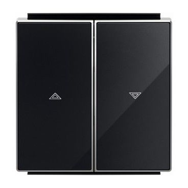 Chave interruptora para persianas BLACK CRYSTAL NIESSEN SKY 8544 CN