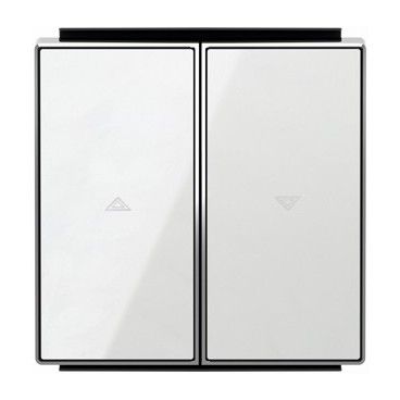 Chave interruptora para persianas CRISTAL BRANCO NIESSEN SKY 8544 CB