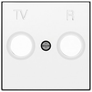 Tampa tomada TV/R BRANCO SOFT NIESSEN SKY 8550 BL