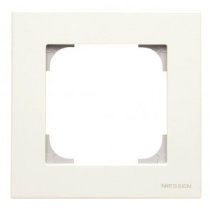 Moldura 1 elemento BRANCO NIESSEN SKY 8571 BL