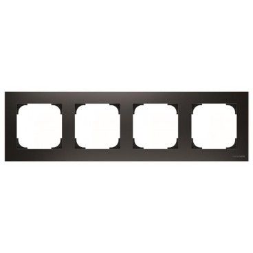 Moldura 4 elementos PRETO SOFT NIESSEN SKY 8574 NS