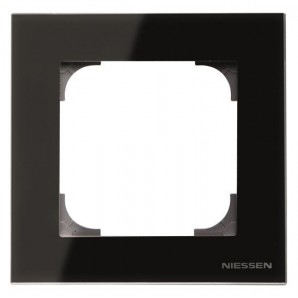 Moldura 1 elemento CRISTAL PRETO NIESSEN SKY 8571 CN