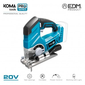 Caladora 20v (sin bateria y cargador) koma tools pro series battery edm EDM 08754