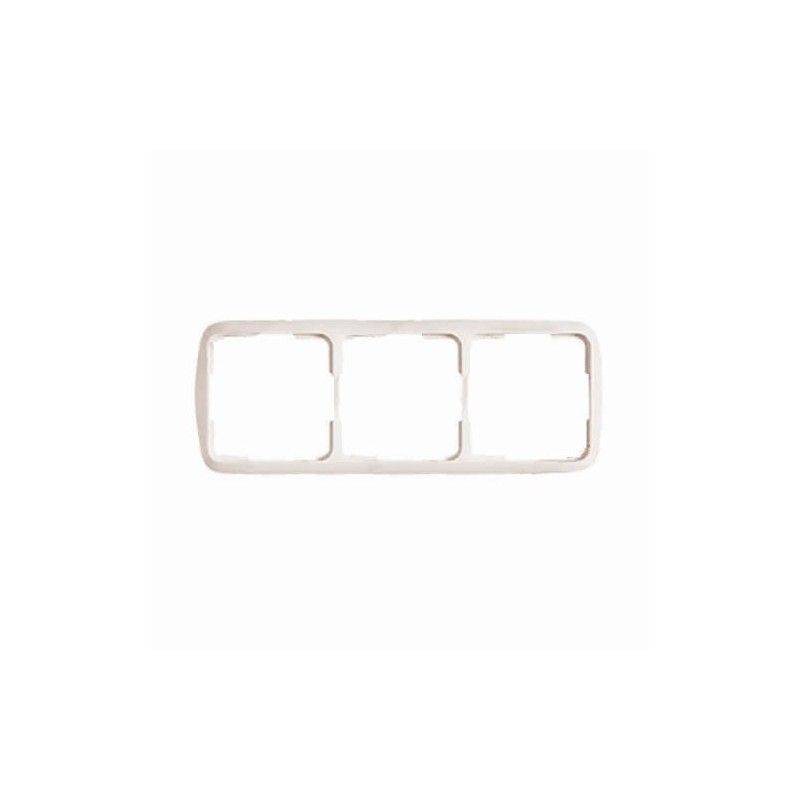Moldura 3 elementos marfim NIESSEN ARCO 8273 BM