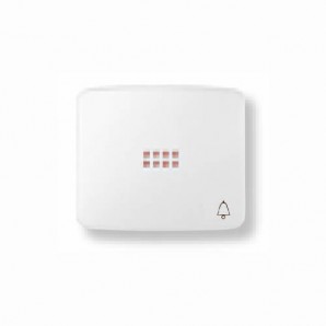 Tecla pulsador timbre c/visor NIESSEN ARCO 8204.3 BA