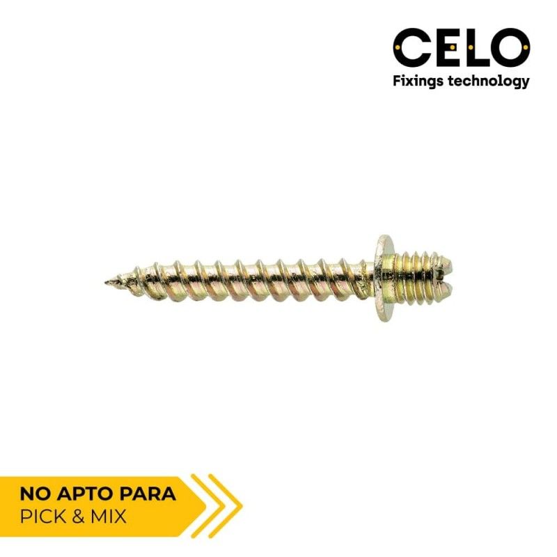Caixa de 100 unidades de parafusos DIY Ø6x30mm
