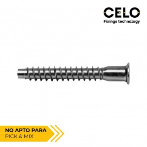 Caixa de 250 unidades de parafusos de montagem Allen zincados Ø7x50mm