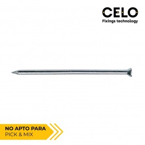 Caja 100 punta cp 3,4x30 dq din/ref cpq zincado celo EDM 17193