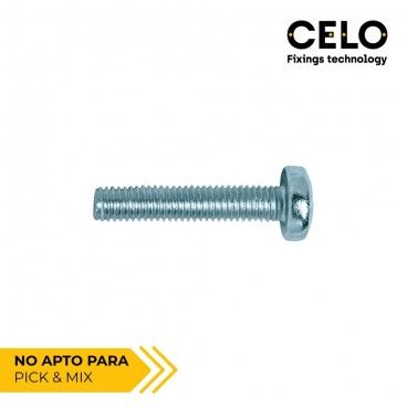 Caja 250 tornillo alomado philips din/ref 7985 5x25 zincado celo EDM 17208