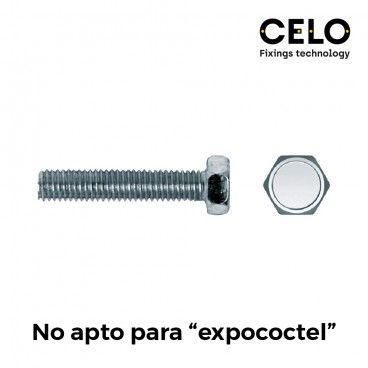 Tornillo hexagonal din 933 8x45 caja 100 unidades celo EDM 17227