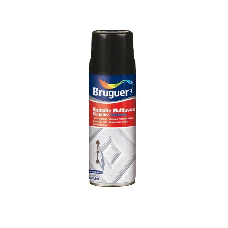 Esmalte multiuso spray mate blanco 0,4l bruguer EDM 25132