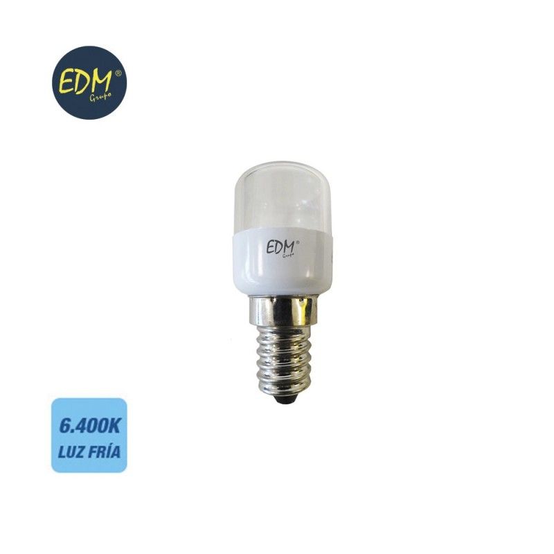 LAMPARA FRIGORIFICO LED 0,5W 60 LUMENS E14 6400K LUZ FRIA  EDM 35291
