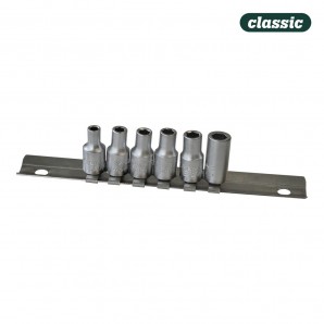 Juego 6 bocallaves 1/4" (6pcs) EDM 39198