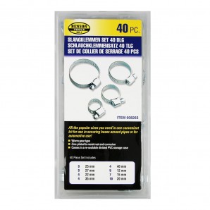 Set 40 abrazaderas varias EDM 48980
