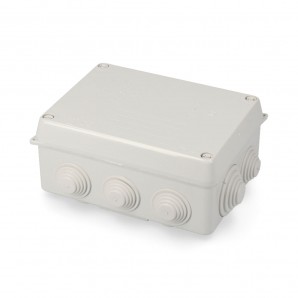 Caja estanca rectangular 160x120x71mm con tornillos EDM 61006