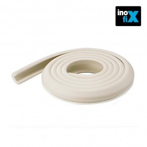 Rollo protector de cantos acolchado 2mts blanco (blister) inofix EDM 66504