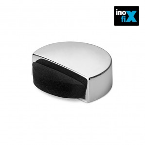 Tope adhesivo silencioso cromo Blíster INOFIX 2